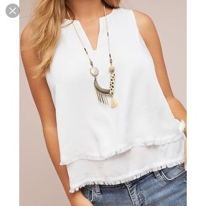 Anthropologie Tops - Anthropologie Cloth & Stone Tiered Tank Anthropologie Tops - Anthropologie Cloth & Stone Tiered Tank